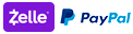 We Accept Cash, Checks, Zelle, and Paypal